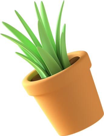 3D Floating Element Plant